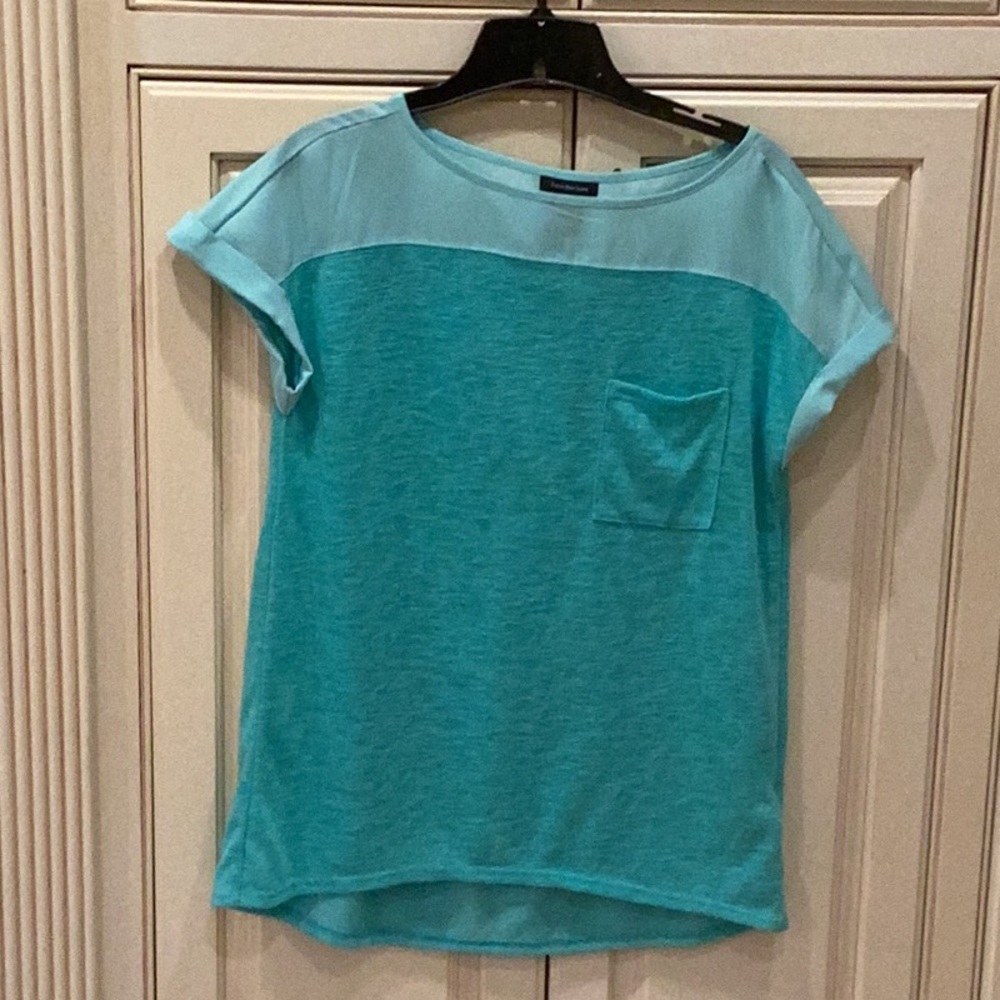 Calvin Klein polyester/rayon top in size S